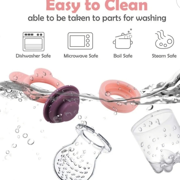New bessentials silicone fresh food feeder & pacifier combo listing #1 - Picture 8 of 9